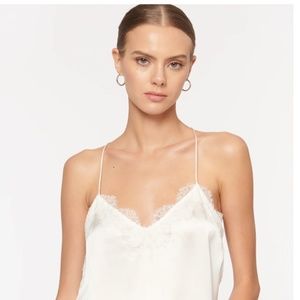 [NWT] Cami NYC Racer Charmeuse Lace Camisole